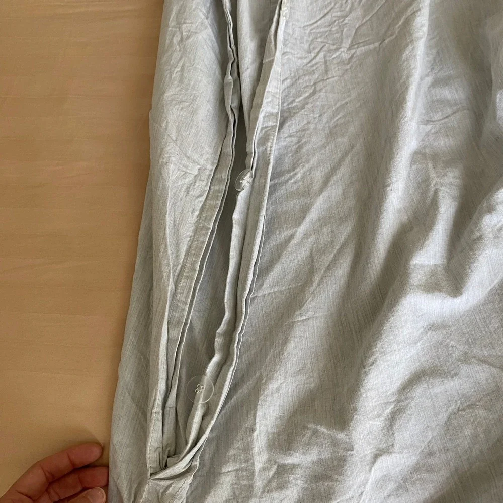 Pottery Barn 100% Organic Cotton Twin Duvet Cover